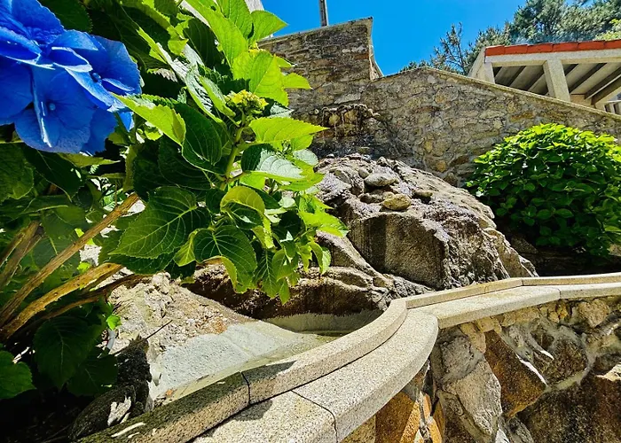 别墅 Holibai, Natercia, Horizontes De Galicia, Casa De Piedra Y Mar,